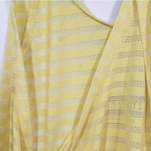 ZYIA Lemon Nimbus Split Back Tank XXL Activewear - Picture 14 of 16